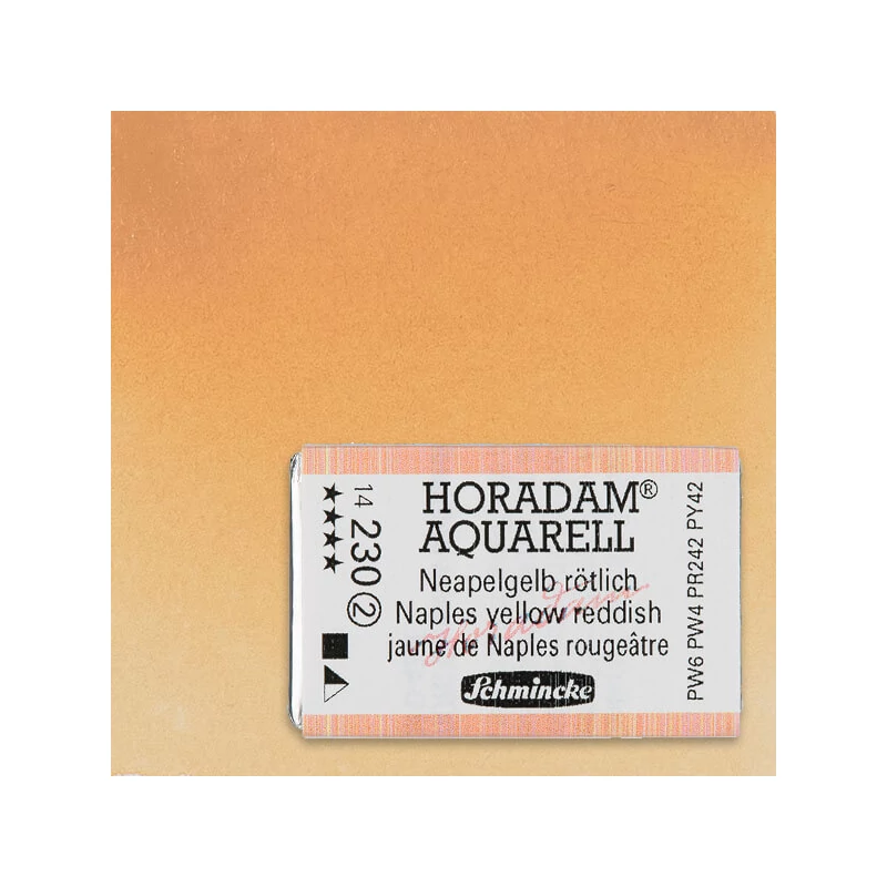 Schmincke Horadam akvarel boja, 1/1 svilenkasta - 30, naples yellow reddish