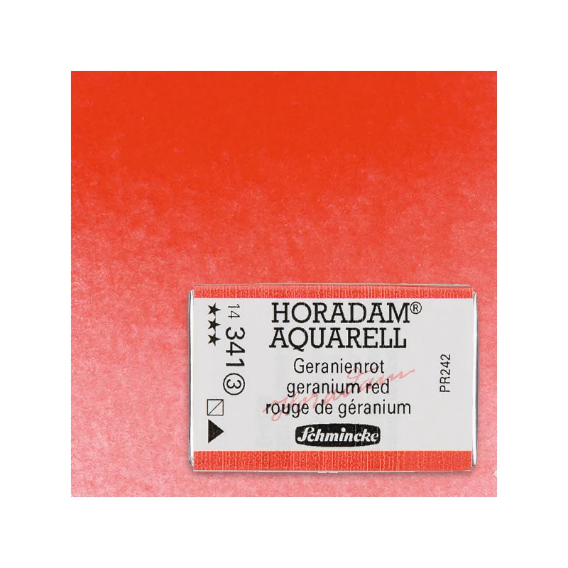 Schmincke Horadam akvarel boja, 1/1 svilenkasta - 41, geranium red