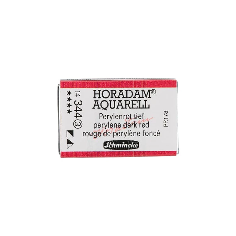 Schmincke Horadam akvarel boja, 1/1 svilenkasta - 44, perylene dark red