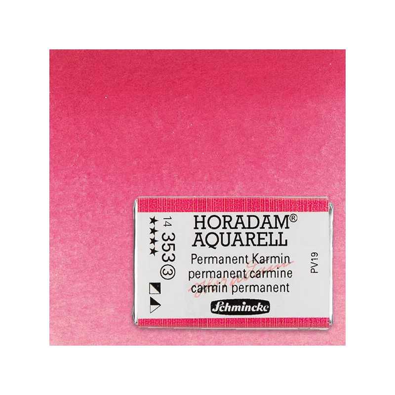 Schmincke Horadam akvarel boja, 1/1 svilenkasta - 53, permanent carmine