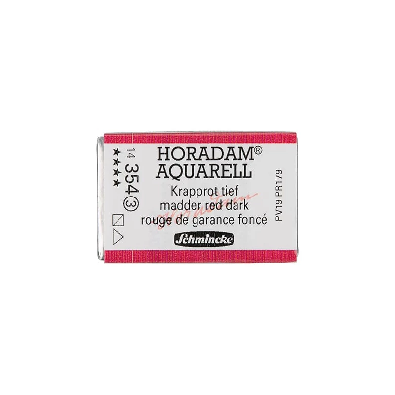 Schmincke Horadam akvarel boja, 1/1 svilenkasta - 54, madder red dark
