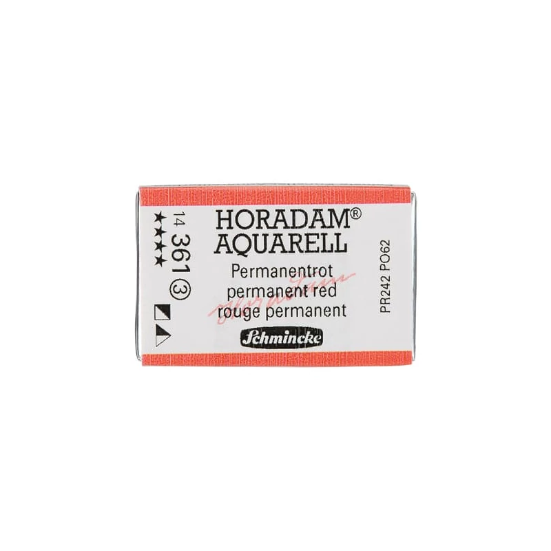 Schmincke Horadam akvarel boja, 1/1 svilenkasta - 61, permanent red