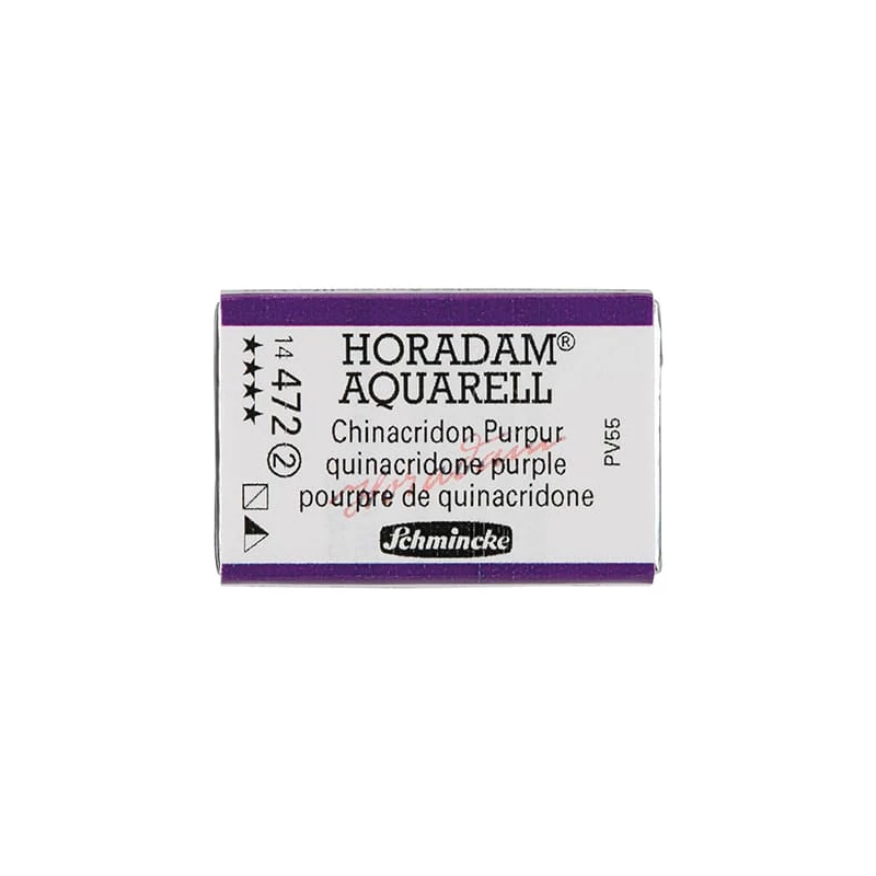 Schmincke Horadam akvarel boja, 1/1 svilenkasta - 72, quinacridone purple