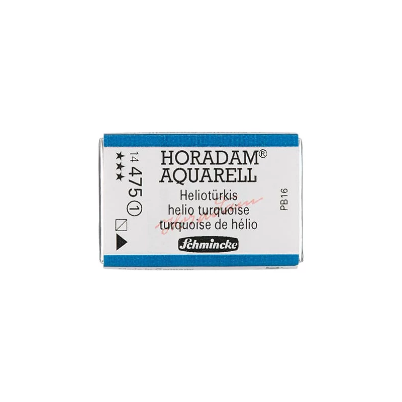 Schmincke Horadam akvarel boja, 1/1 svilenkasta - 75, helio turquoise