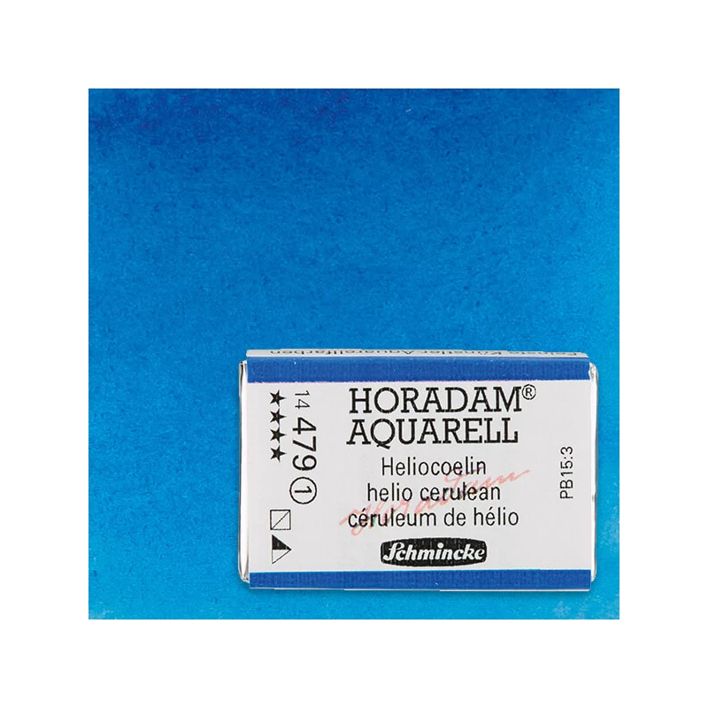 Schmincke Horadam akvarel boja, 1/1 svilenkasta - 79, helio cerulean