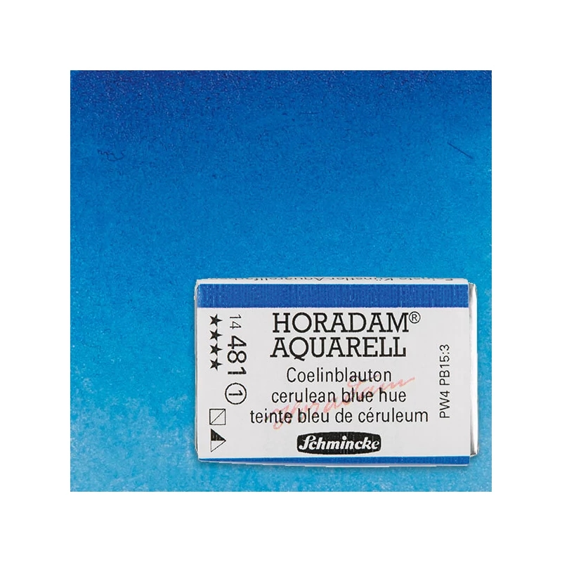 Schmincke Horadam akvarel boja, 1/1 svilenkasta - 81, cerulean blue hue