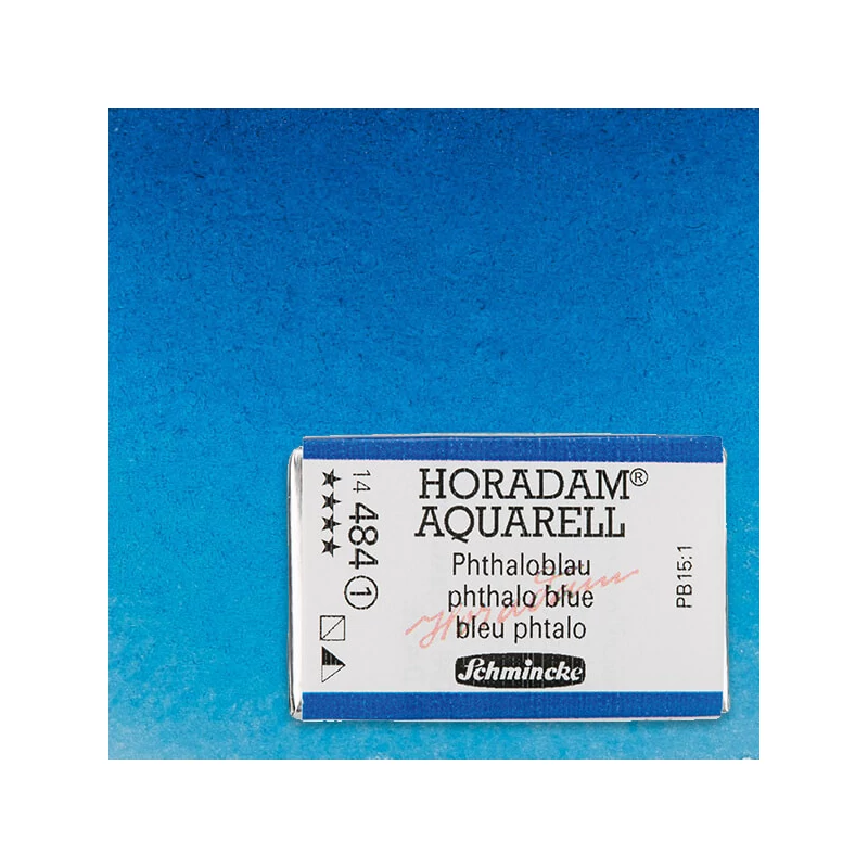 Schmincke Horadam akvarel boja, 1/1 svilenkasta - 84, phthalo blue