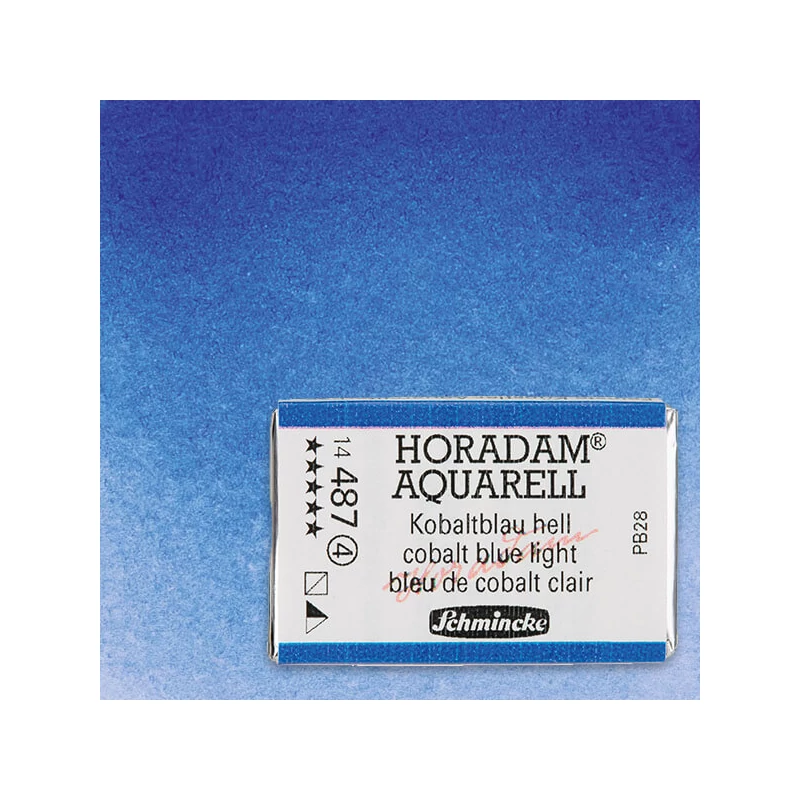 Schmincke Horadam akvarel boja, 1/1 svilenkasta - 87, cobalt blue light