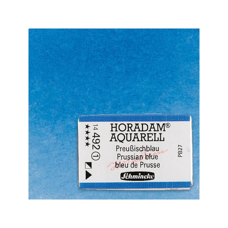 Schmincke Horadam akvarel boja, 1/1 svilenkasta - 92, prussian blue