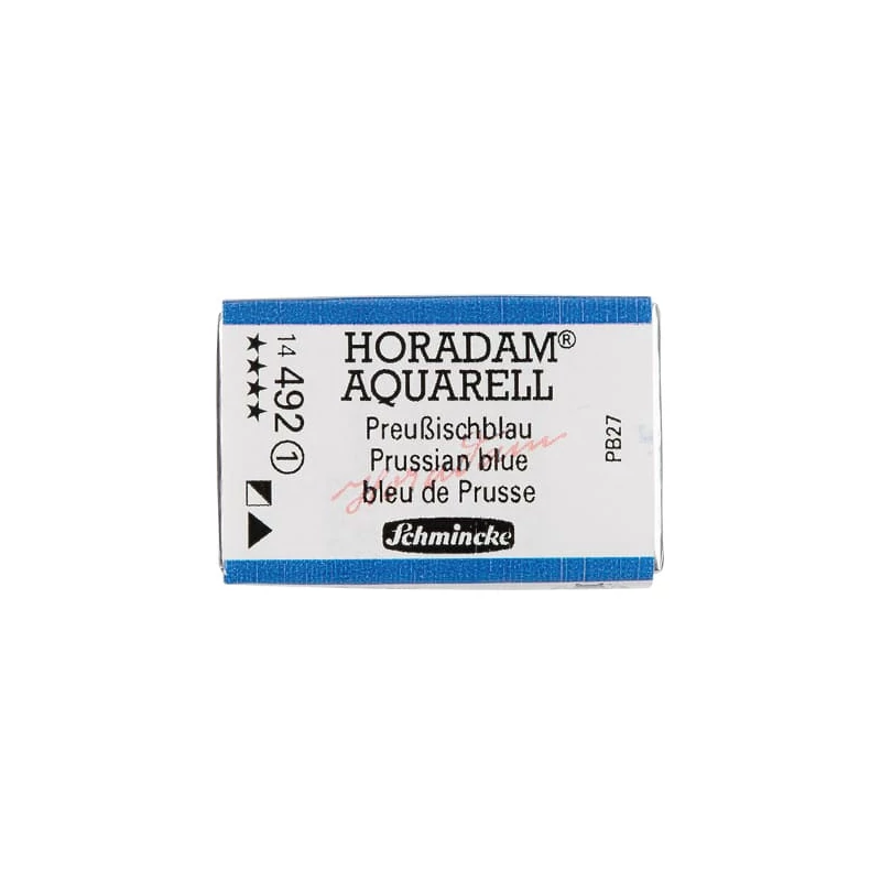 Schmincke Horadam akvarel boja, 1/1 svilenkasta - 92, prussian blue