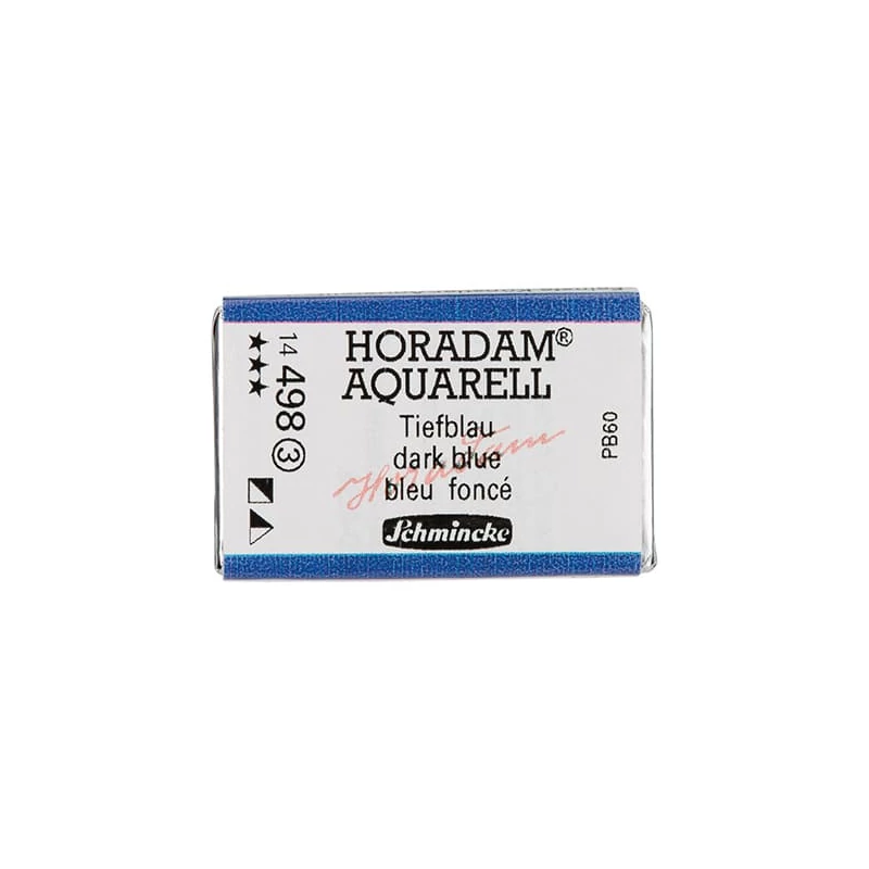 Schmincke Horadam akvarel boja, 1/1 svilenkasta - 98, dark blue