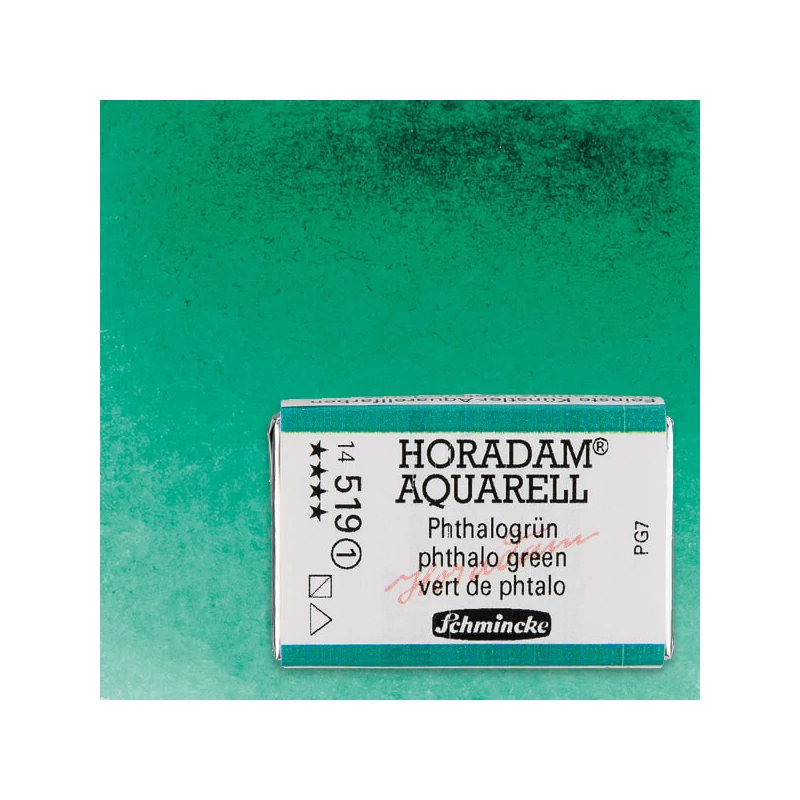 Schmincke Horadam akvarel boja, 1/1 svilenkasta - 19, phthalo green