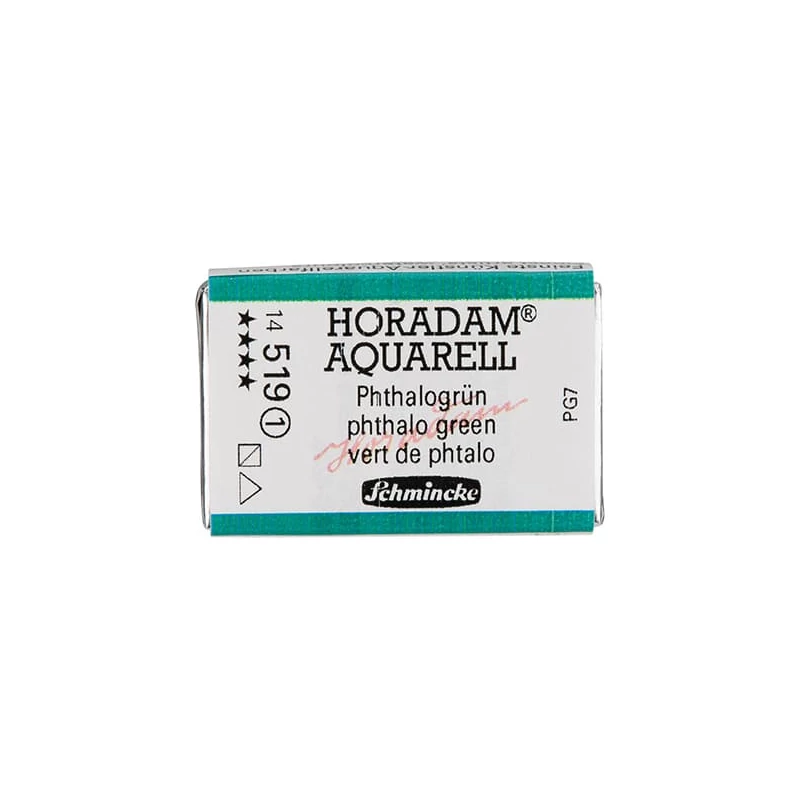 Schmincke Horadam akvarel boja, 1/1 svilenkasta - 19, phthalo green
