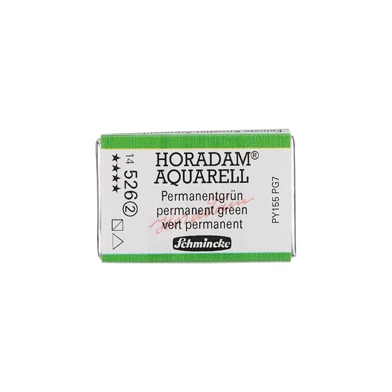 Schmincke Horadam akvarel boja, 1/1 svilenkasta - 26, permanent green