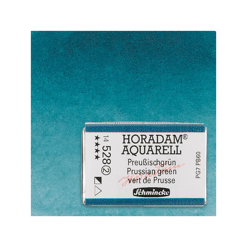 Schmincke Horadam akvarel boja, 1/1 svilenkasta - 28, prussian green