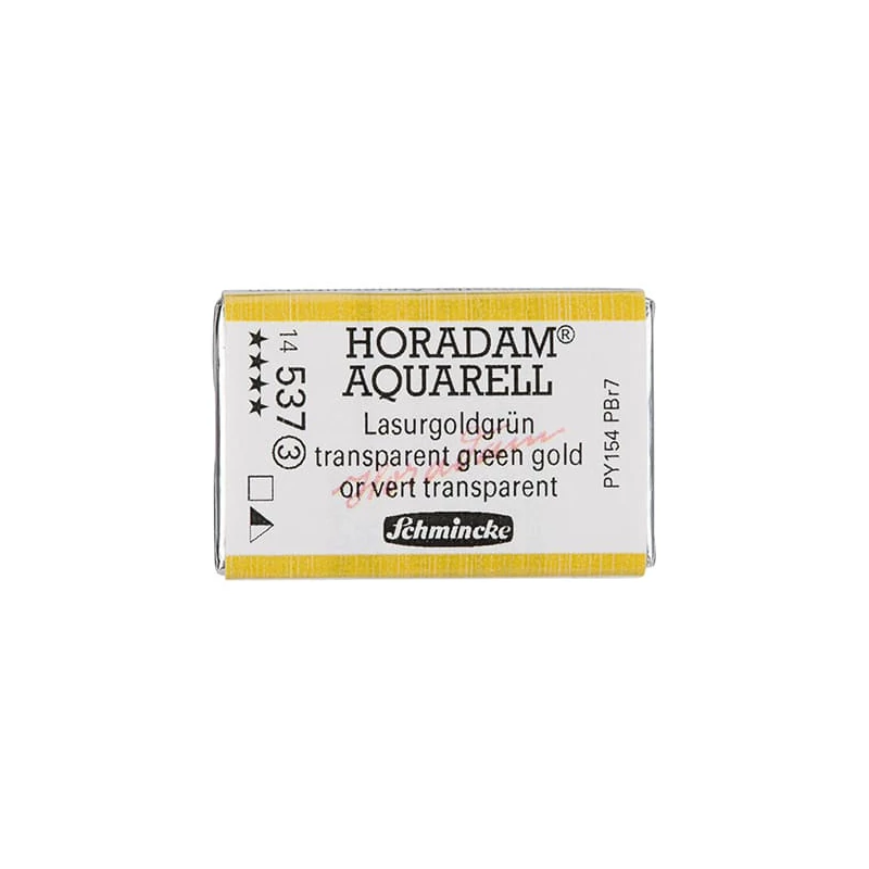 Schmincke Horadam akvarel boja, 1/1 svilenkasta - 37, transparent green gold