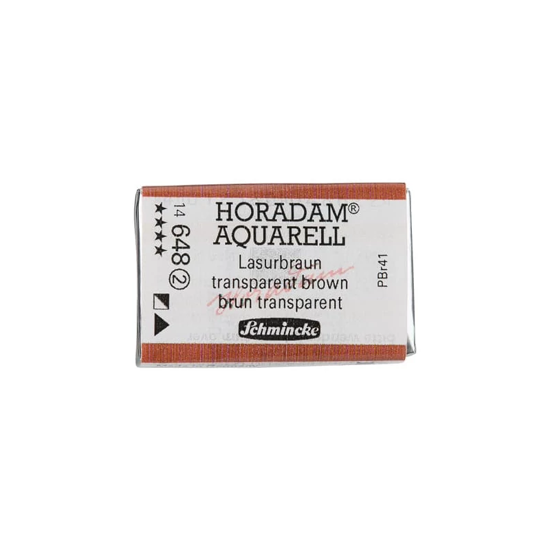 Schmincke Horadam akvarel boja, 1/1 svilenkasta - 48, transparent brown