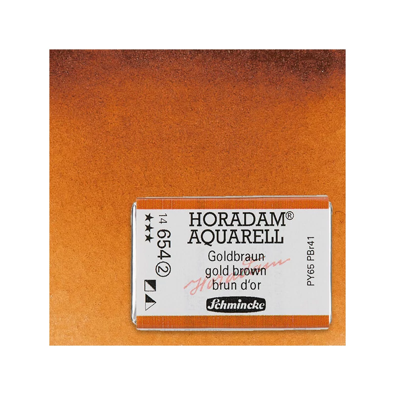 Schmincke Horadam akvarel boja, 1/1 svilenkasta - 54, gold brown