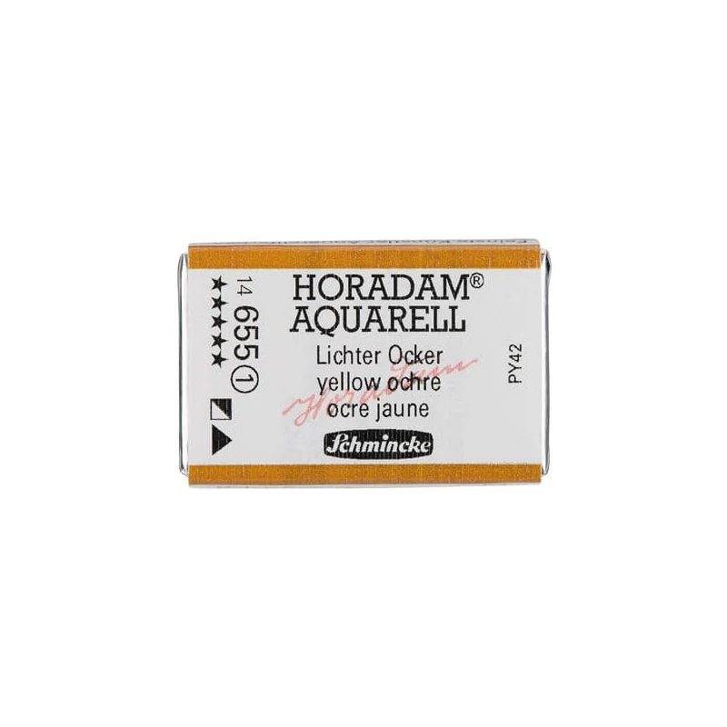 Schmincke Horadam akvarel boja, 1/1 svilenkasta - 55, yellow ochre