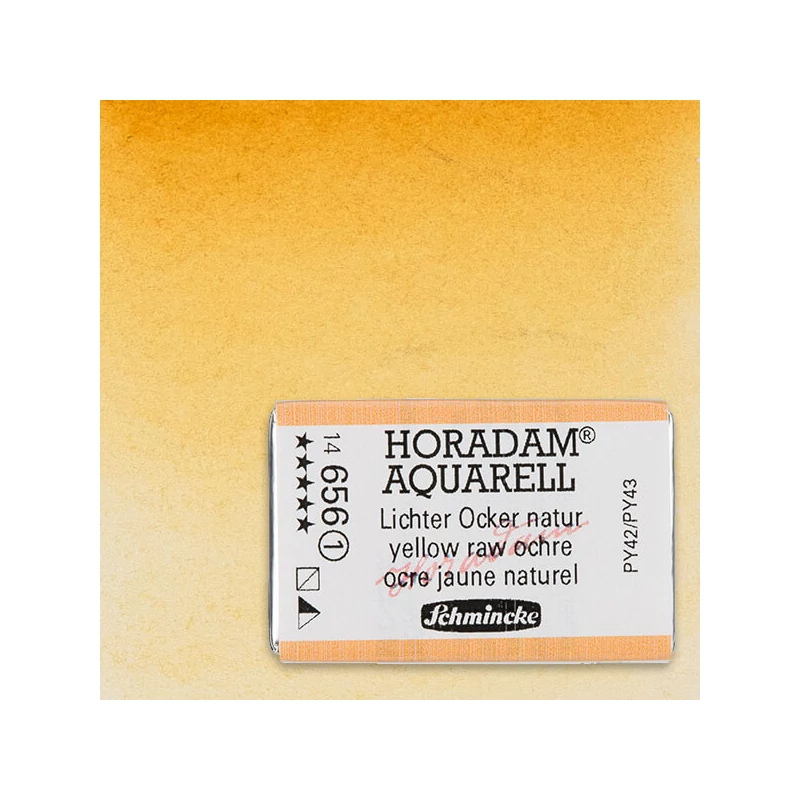 Schmincke Horadam akvarel boja, 1/1 svilenkasta - 56, yellow raw ochre