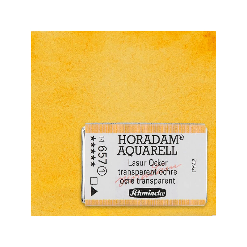 Schmincke Horadam akvarel boja, 1/1 svilenkasta - 57, transparent ochre