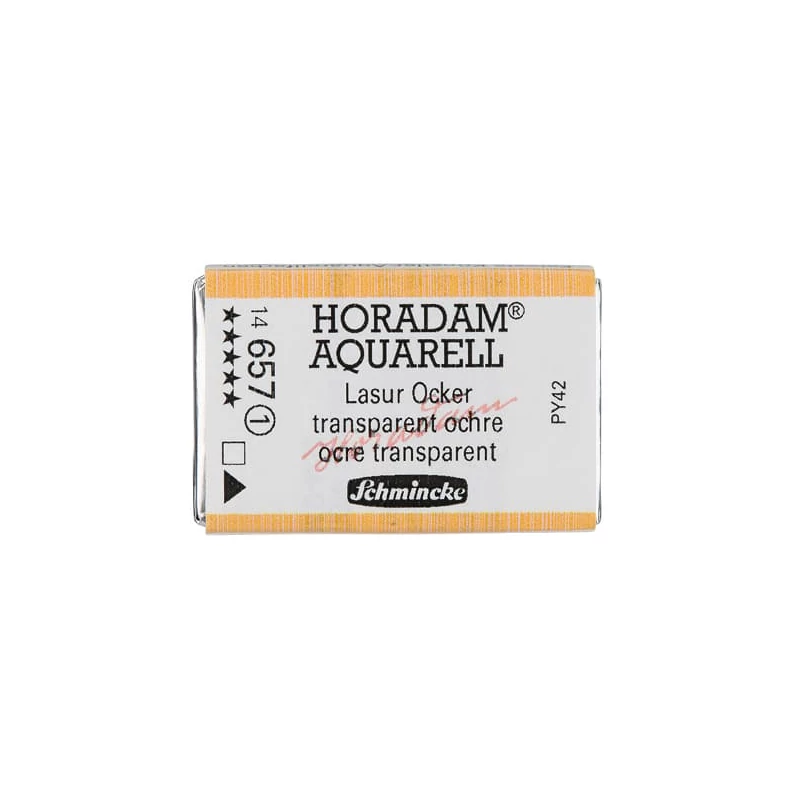 Schmincke Horadam akvarel boja, 1/1 svilenkasta - 57, transparent ochre