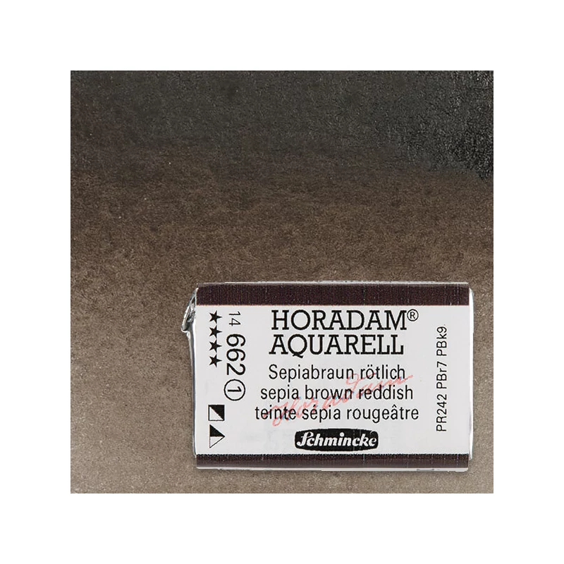 Schmincke Horadam akvarel boja, 1/1 svilenkasta - 62, sepia brown reddish