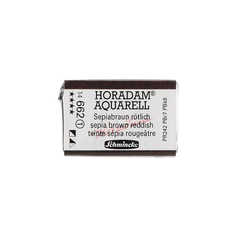 Schmincke Horadam akvarel boja, 1/1 svilenkasta - 62, sepia brown reddish