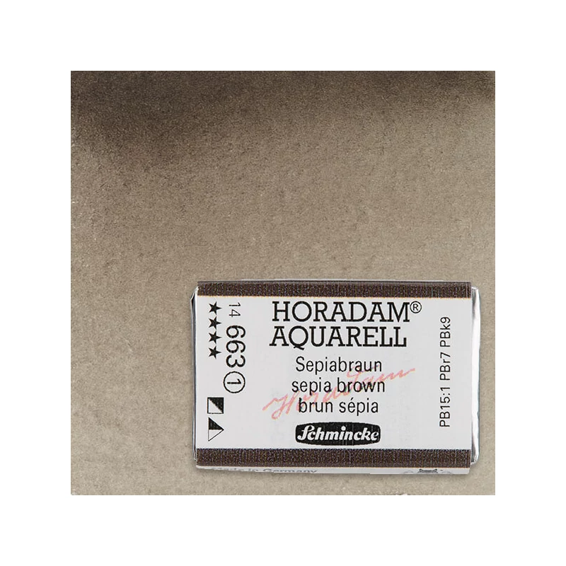 Schmincke Horadam akvarel boja, 1/1 svilenkasta - 63, sepia brown