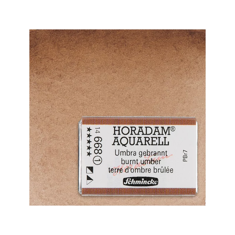 Schmincke Horadam akvarel boja, 1/1 svilenkasta - 68, burnt umber