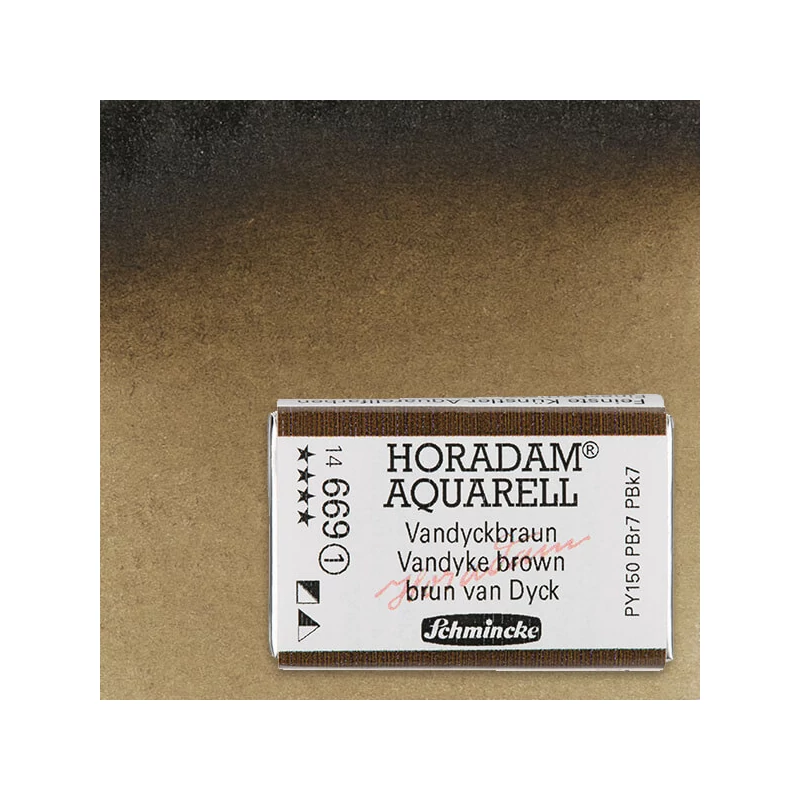 Schmincke Horadam akvarel boja, 1/1 svilenkasta - 69, vandyke brown