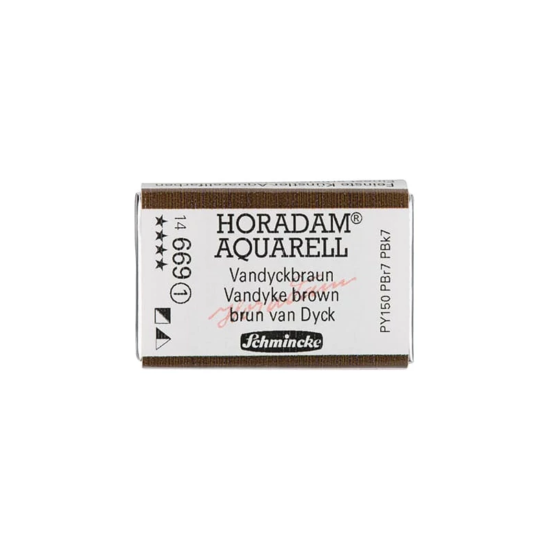 Schmincke Horadam akvarel boja, 1/1 svilenkasta - 69, vandyke brown