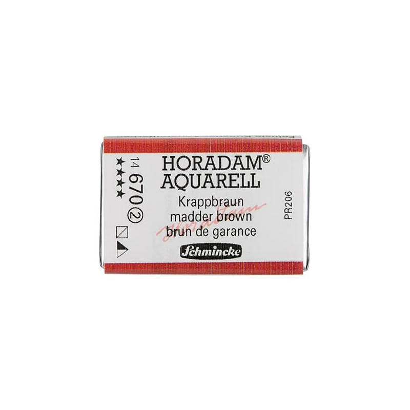 Schmincke Horadam akvarel boja, 1/1 svilenkasta - 70, madder brown