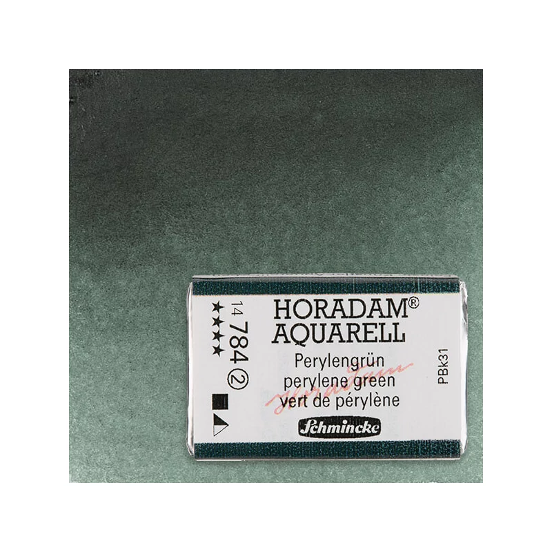 Schmincke Horadam akvarel boja, 1/1 svilenkasta - 84, perylene green