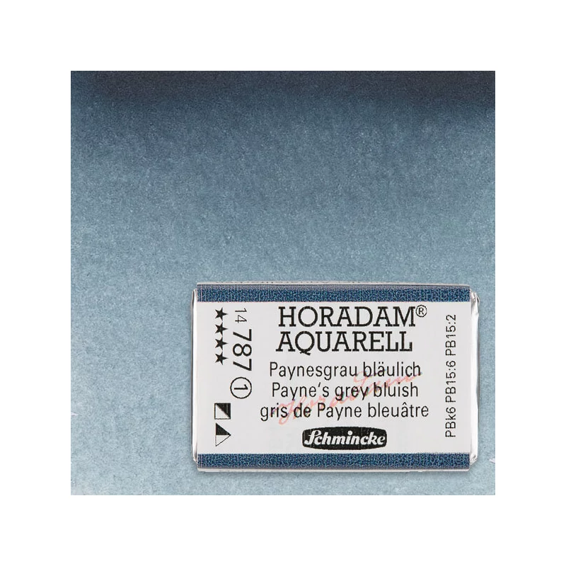 Schmincke Horadam akvarel boja, 1/1 svilenkasta - 87, payne's grey bluish