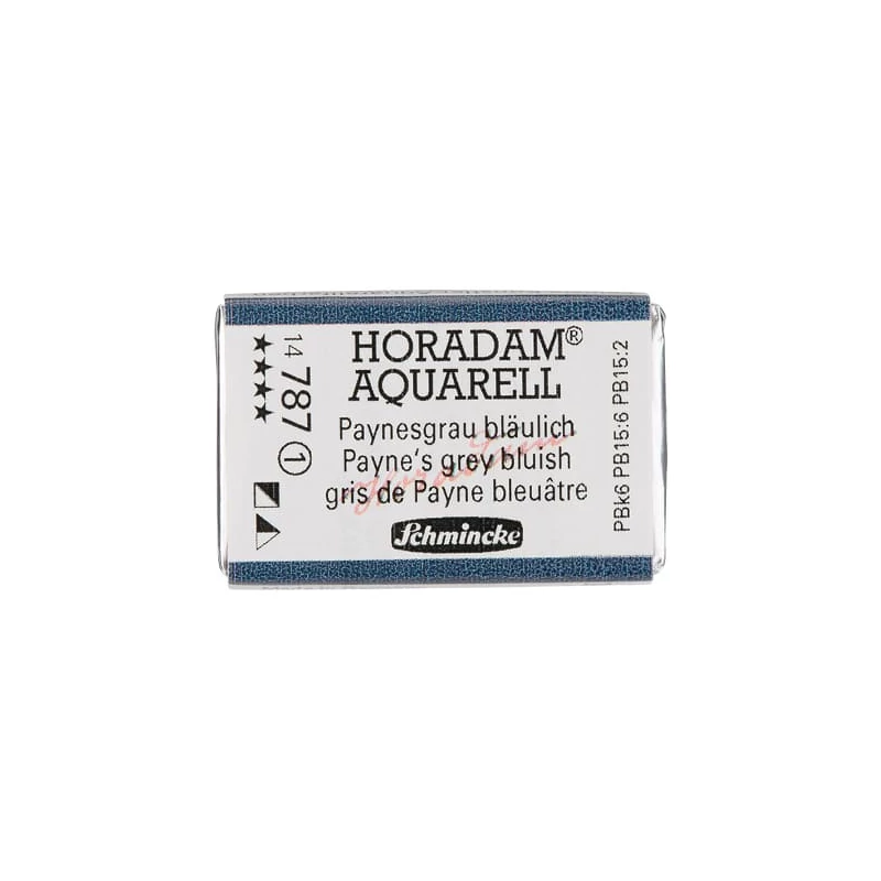 Schmincke Horadam akvarel boja, 1/1 svilenkasta - 87, payne's grey bluish