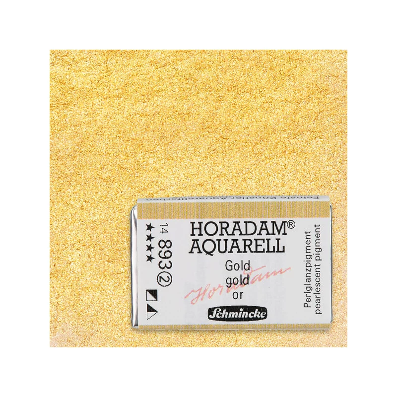 Schmincke Horadam akvarel boja, 1/1 svilenkasta - 93, gold