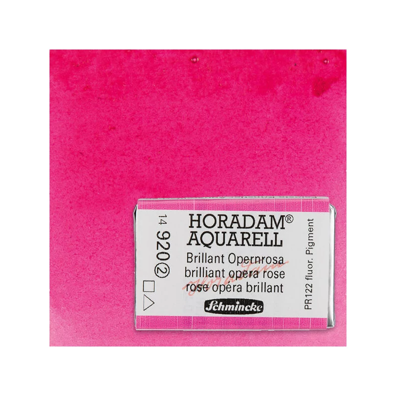 Schmincke Horadam akvarel boja, 1/1 svilenkasta - 20, brilliant opera rose