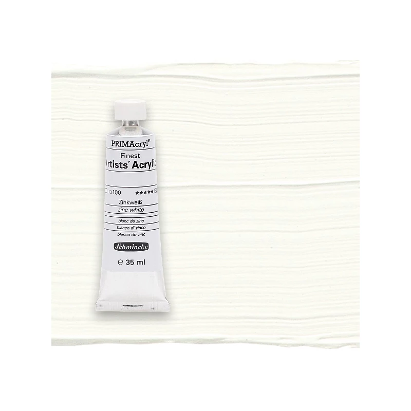Schmincke PRIMAcryl akrilna boja, 35 ml - 100, zinc white