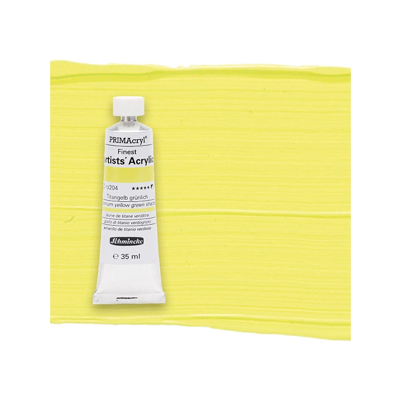 Schmincke PRIMAcryl akrilna boja, 35 ml - 204, titanium yellow/green shade