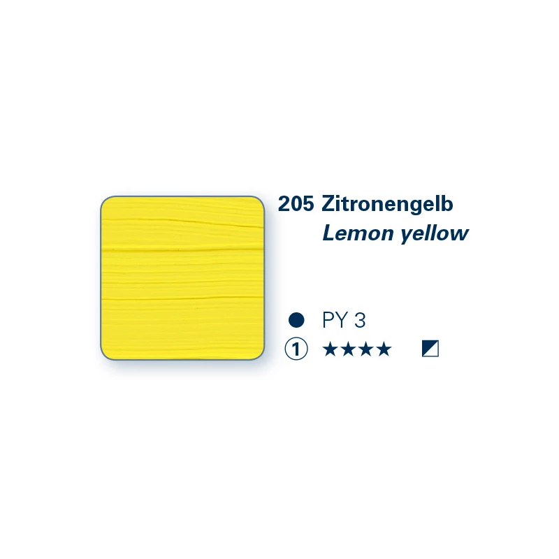 Schmincke PRIMAcryl akrilna boja, 35 ml - 205, lemon yellow