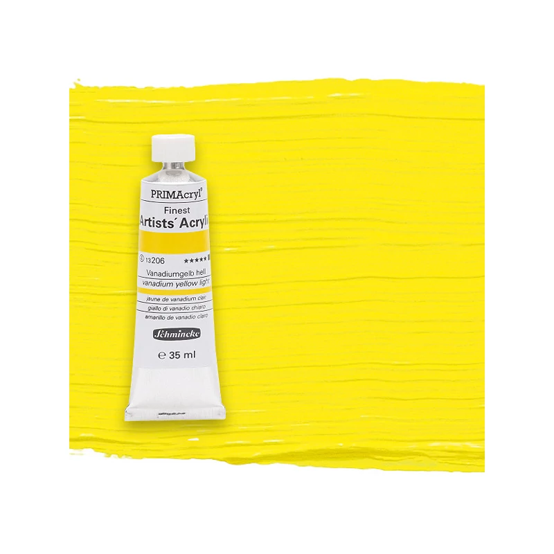 Schmincke PRIMAcryl akrilna boja, 35 ml - 206, vanadium yellow light