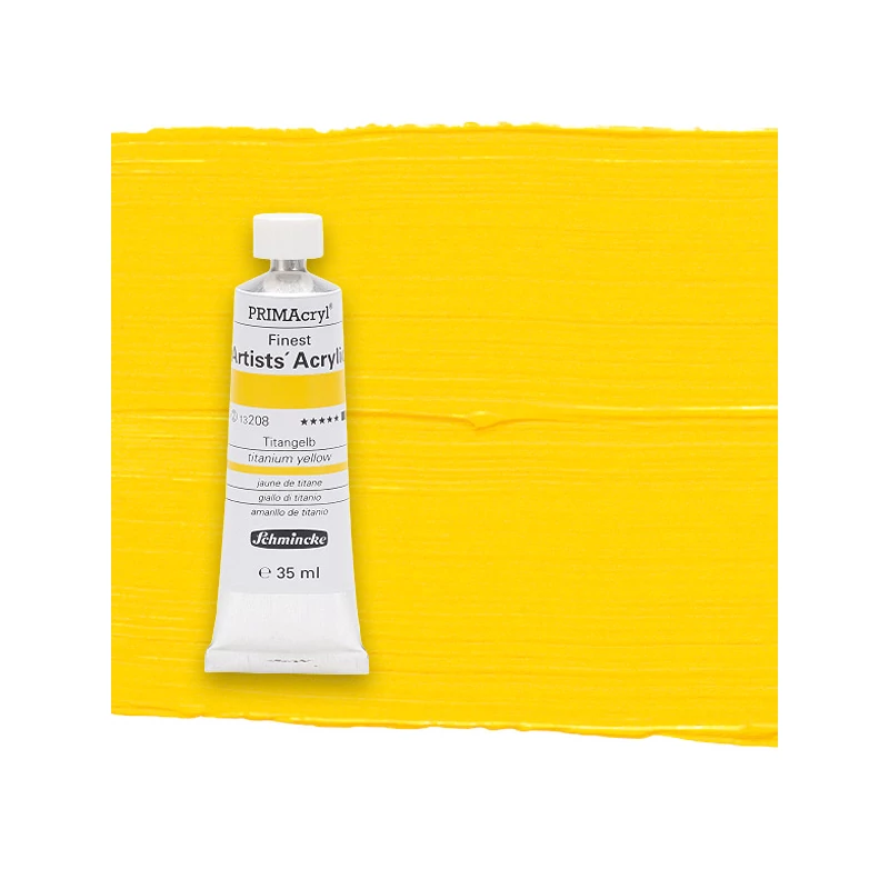 Schmincke PRIMAcryl akrilna boja, 35 ml - 208, titanium yellow