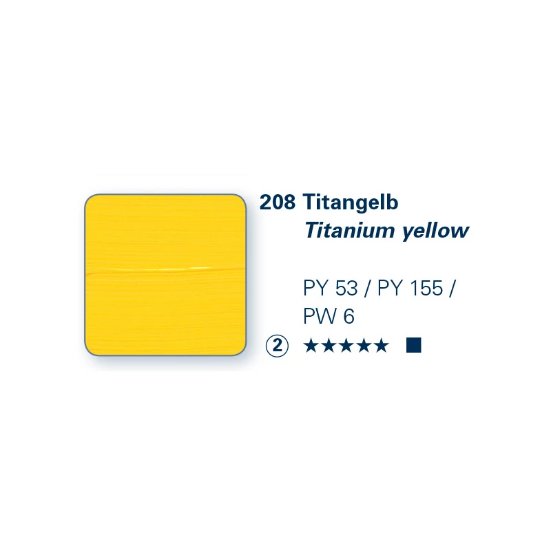Schmincke PRIMAcryl akrilna boja, 35 ml - 208, titanium yellow