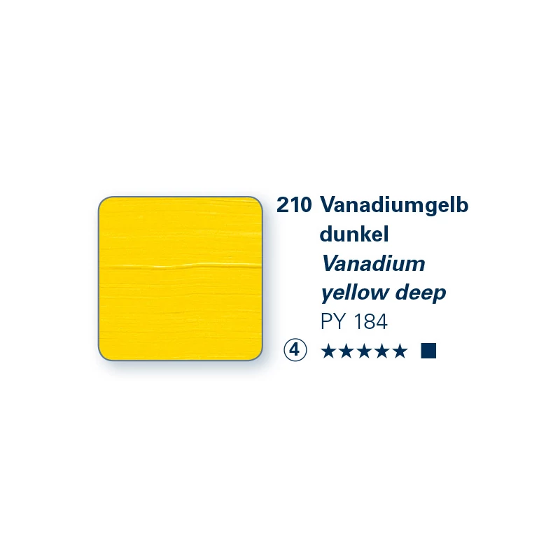 Schmincke PRIMAcryl akrilna boja, 35 ml - 210, vanadium yellow deep