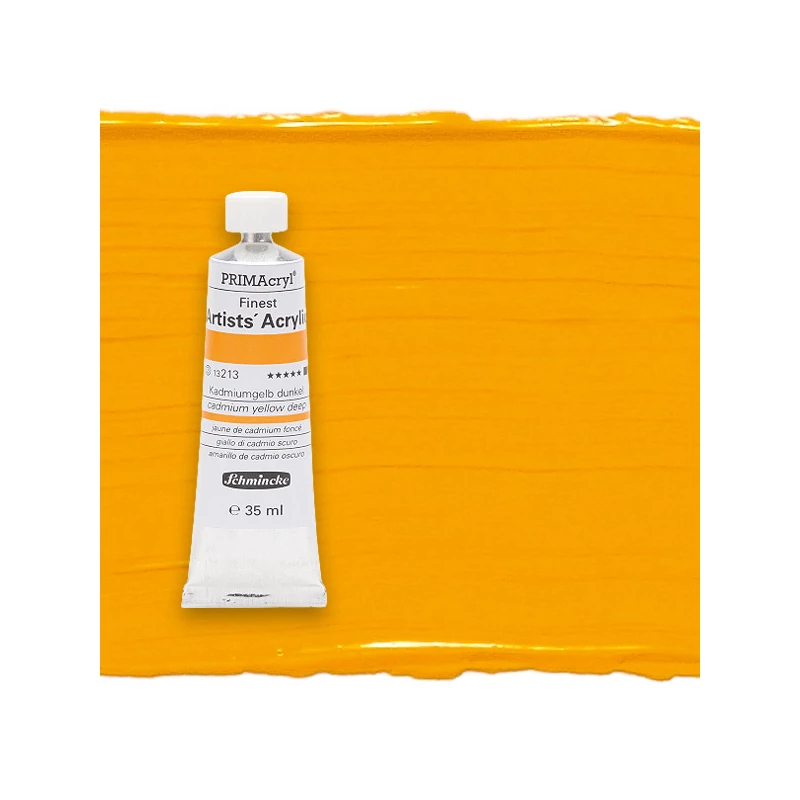 Schmincke PRIMAcryl akrilna boja, 35 ml - 213, cadmium yellow deep
