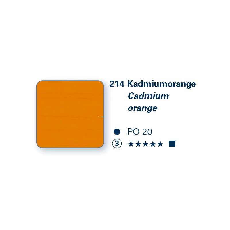 Schmincke PRIMAcryl akrilna boja, 35 ml - 214, cadmium orange