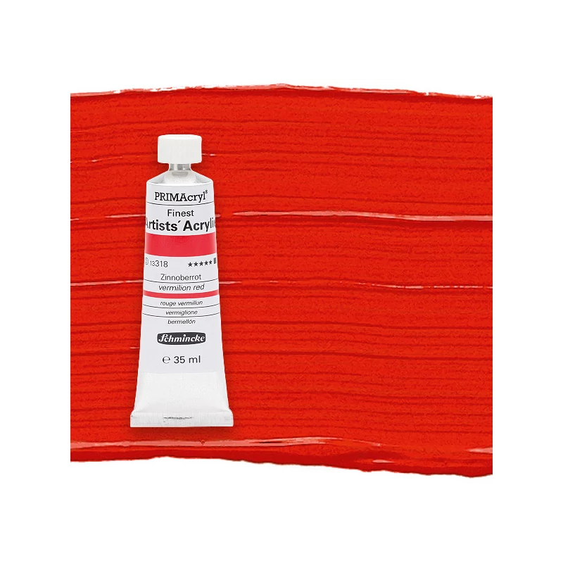 Schmincke PRIMAcryl akrilna boja, 35 ml - 318, vermilion red