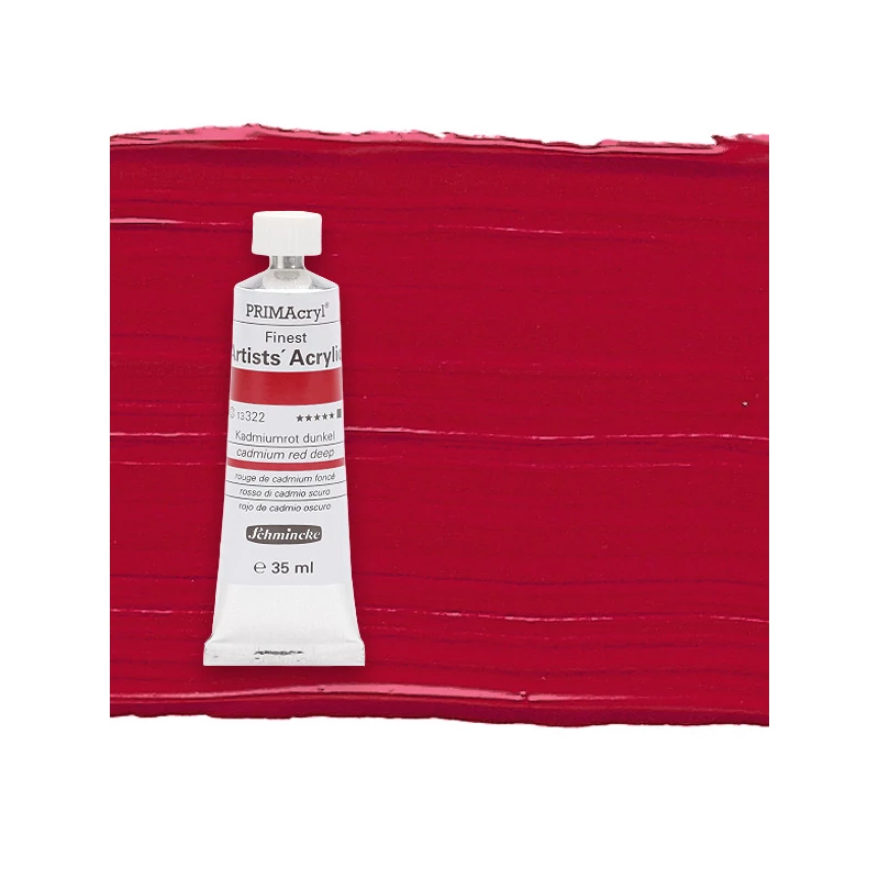 Schmincke PRIMAcryl akrilna boja, 35 ml - 322, cadmium red deep