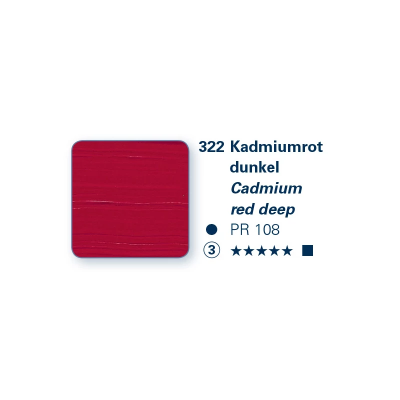 Schmincke PRIMAcryl akrilna boja, 35 ml - 322, cadmium red deep